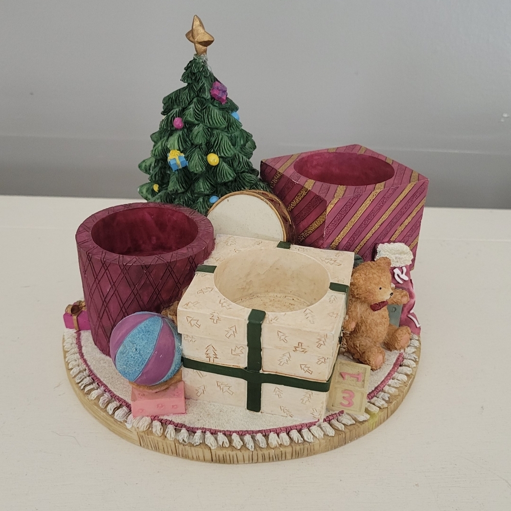 Vintage Christmas Candle Clusters Our America